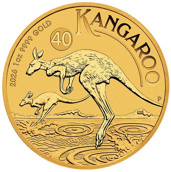 Canguro — The Perth Mint Australia — imagen 1